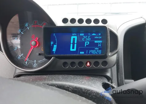 2012 Chevrolet Sonic 2Ls из США, поврежденный, VIN 1G1JA5SH9C4140152